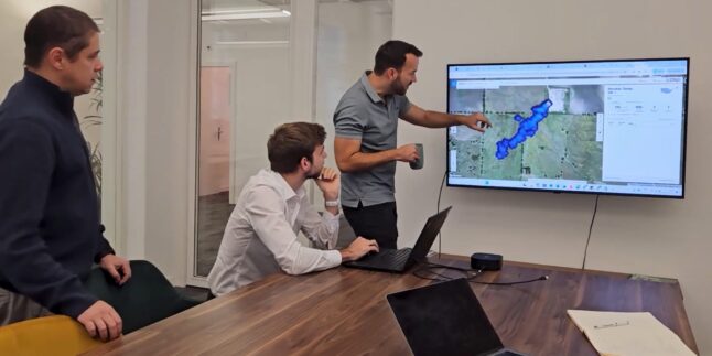 Start-up bei der Arbeit