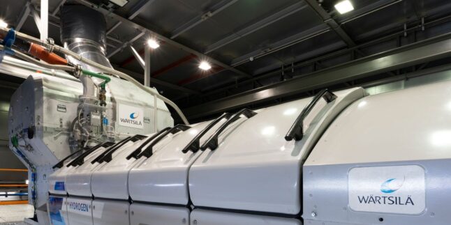 Wasserstoffmotor Wärtsilä 31H2 m