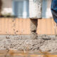 Betonieren eines Fundaments