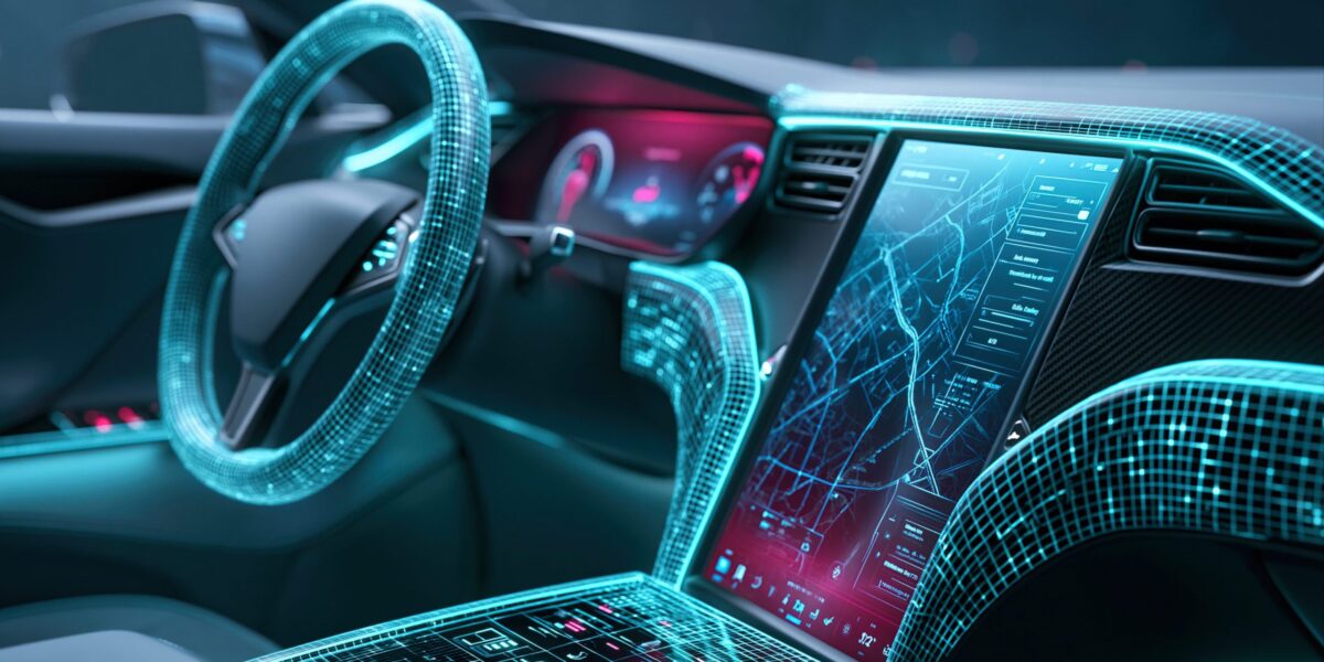 Das Interieur im Auto