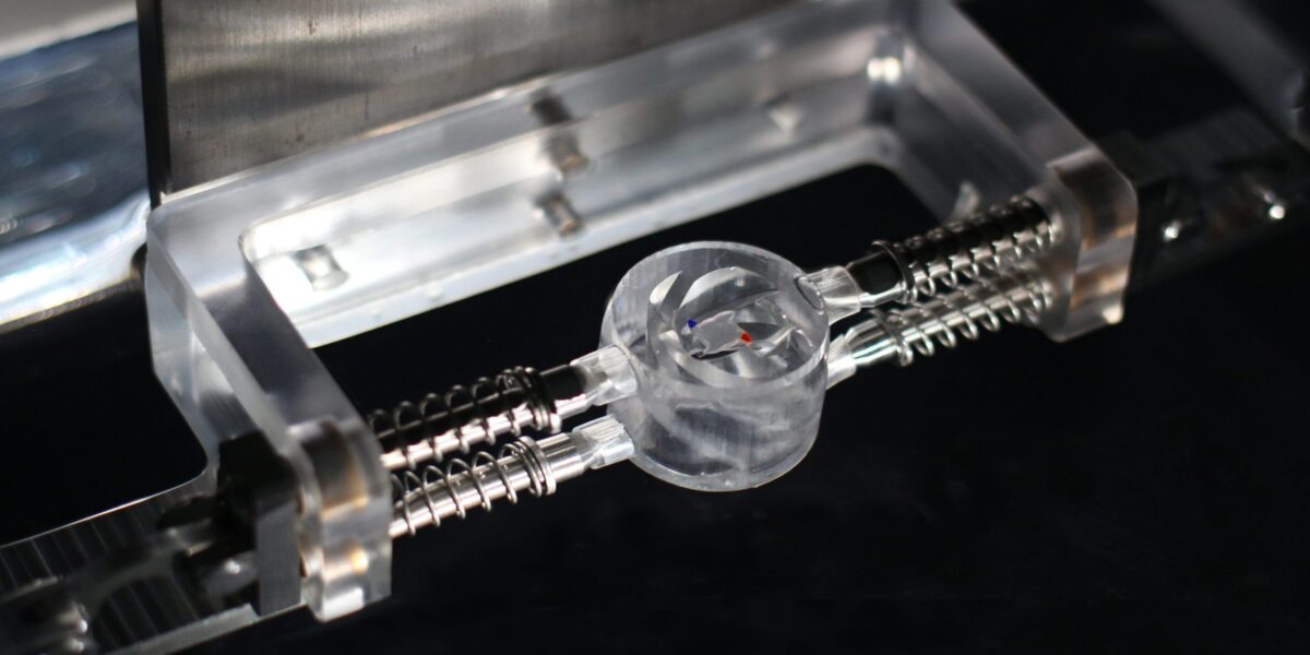 Mikromotor mit Wasserantrieb