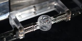 Mikromotor mit Wasserantrieb