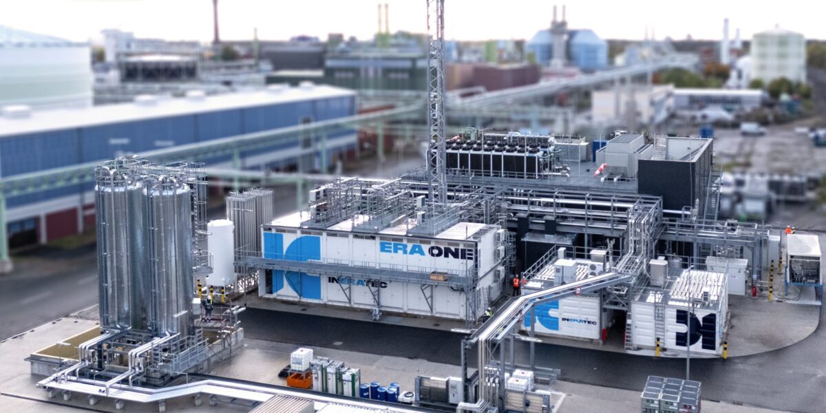 Power-to-Liquid-Anlage im Industriepark
