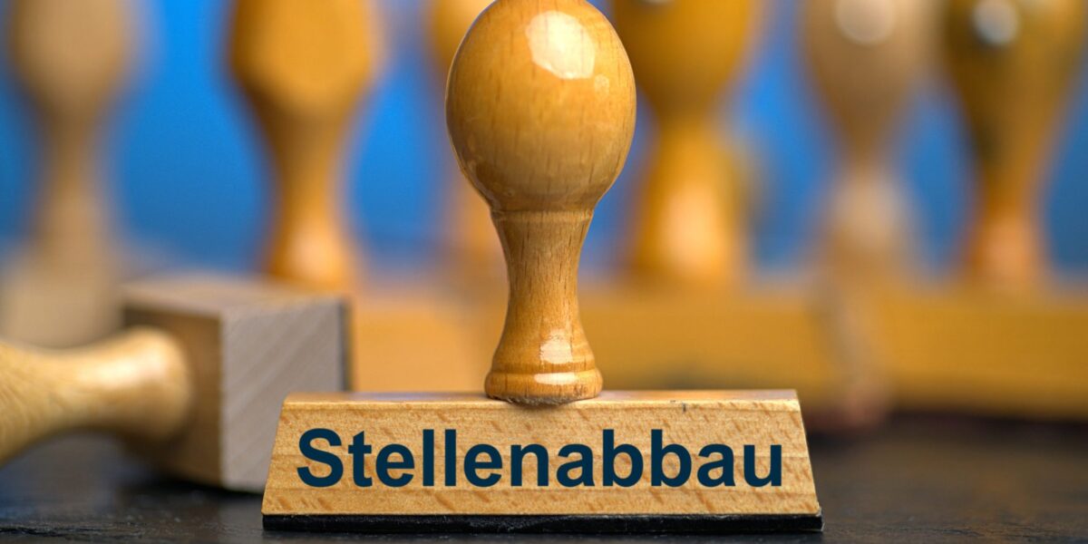 Stellenabbau Symbolbild