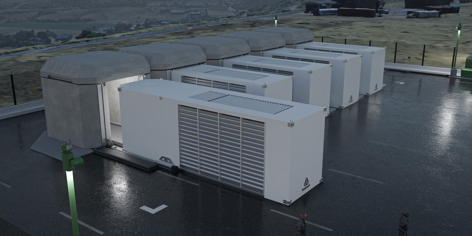 Fünf Jahre ohne Nachtanken: 1-MW-Reaktor soll Militärbasis versorgen