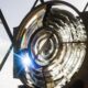 Fresnel-Linse eines Leuchtturms