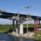 Rader Hochbrücke im Bau