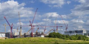 ESMC-Baustelle in Dresden