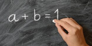 a + b = 1