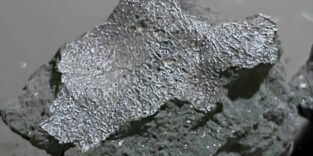 Fragment des Hillsborough-Meteoriten