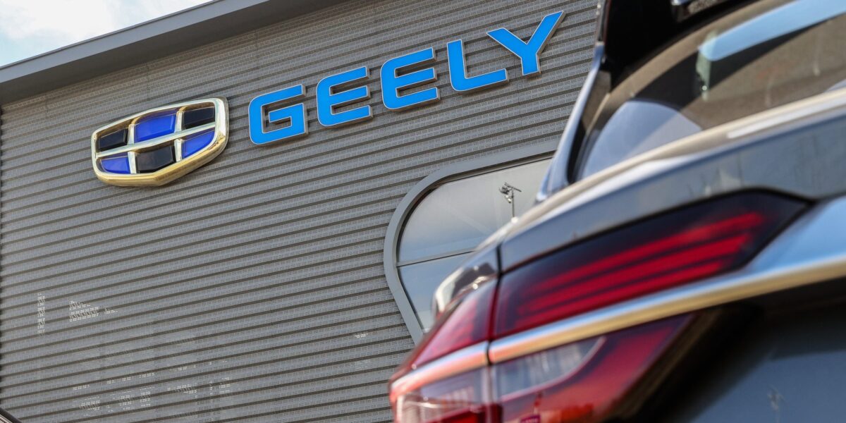 Der chinesische Automobilhersteller Geely stellt einen hochintegrierten E-Motor vor. Foto: picture alliance / press.media | Bulkin Sergey