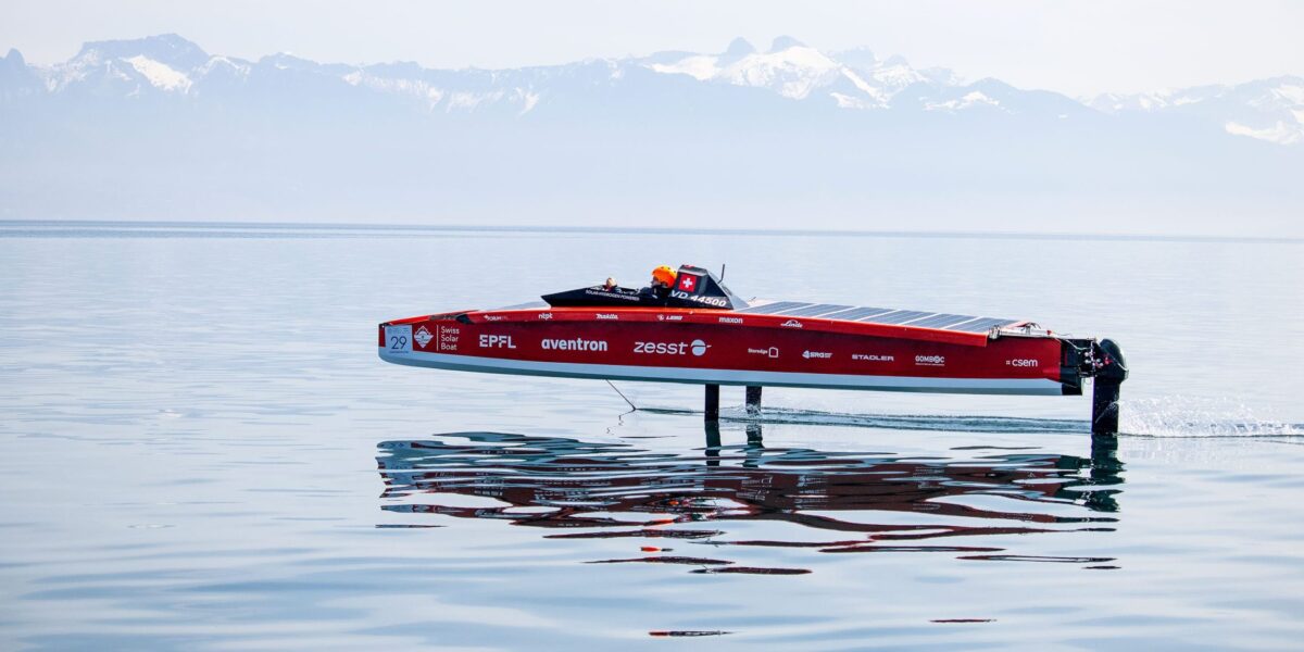 Swiss Solar Boat
