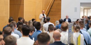 Roland Hehn (Schwarz Corporate Solutions) und Dr. Ulrich Stoll (Stiftung Familienunternehmen)