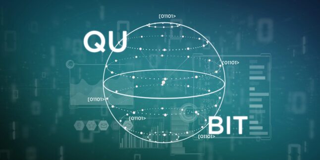 Grafik eines Qubits