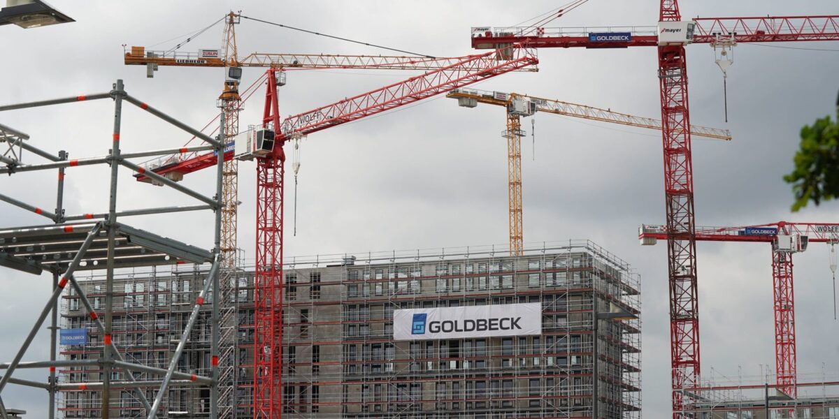 Baustelle von Goldbeck