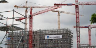 Baustelle von Goldbeck