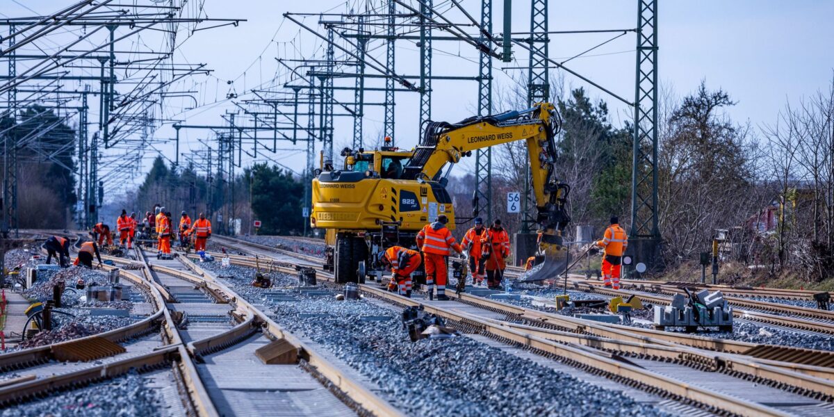 Sanierung einer Bahnstrecke