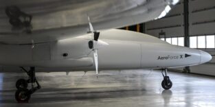 Prototyp der Aufklärungsdrohne AeroForce X
