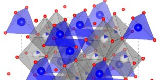 Struktur das Batteriematerials Lithium-Titanat