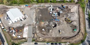 Strabag-Baustelle in Oberhausen