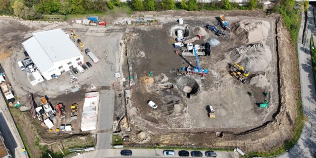 Strabag-Baustelle in Oberhausen
