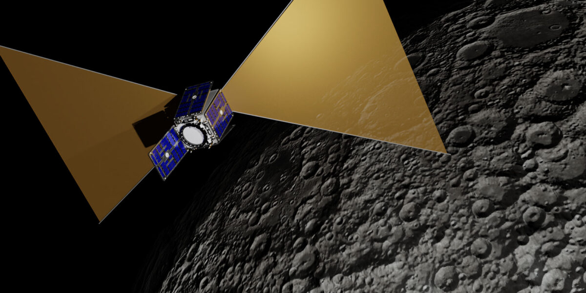 Künstlerische Darstellung des CosmoCube-Satelliten