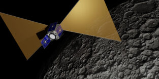 Künstlerische Darstellung des CosmoCube-Satelliten