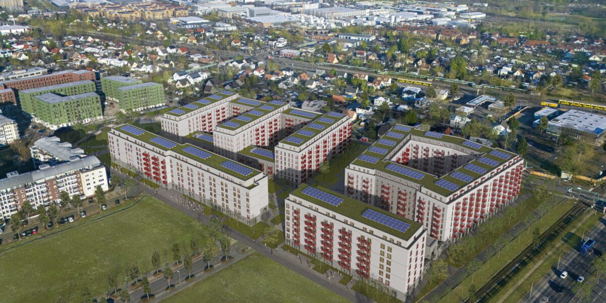 Modulares Wohnquartier in Berlin-Lichtenberg mit nachhaltiger Bauweise