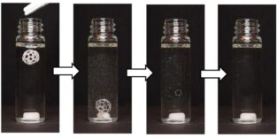 Ein neuer 3D-Druck-Kunststoff zerfällt per chemischem Signal