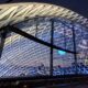 Glas-Stahl-Konstruktion im neuen Stuttgarter Hauptbahnhof