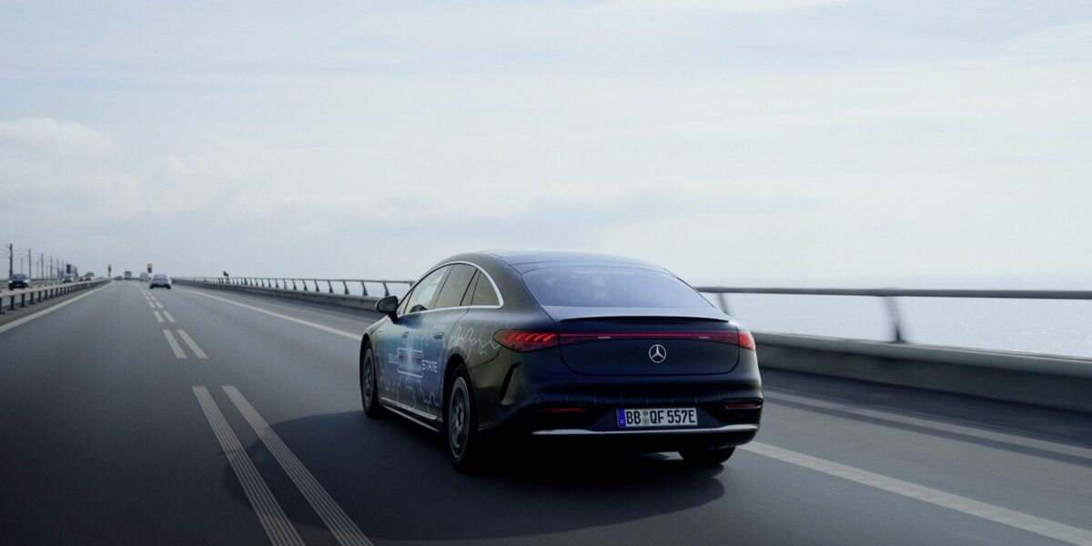 Mercedes testete eine neuartige Festkörperbatterie in einem EQS auf der Langstrecke