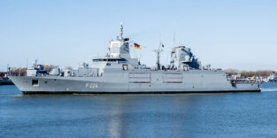 Die Fregatte „Sachsen-Anhalt“ (F224