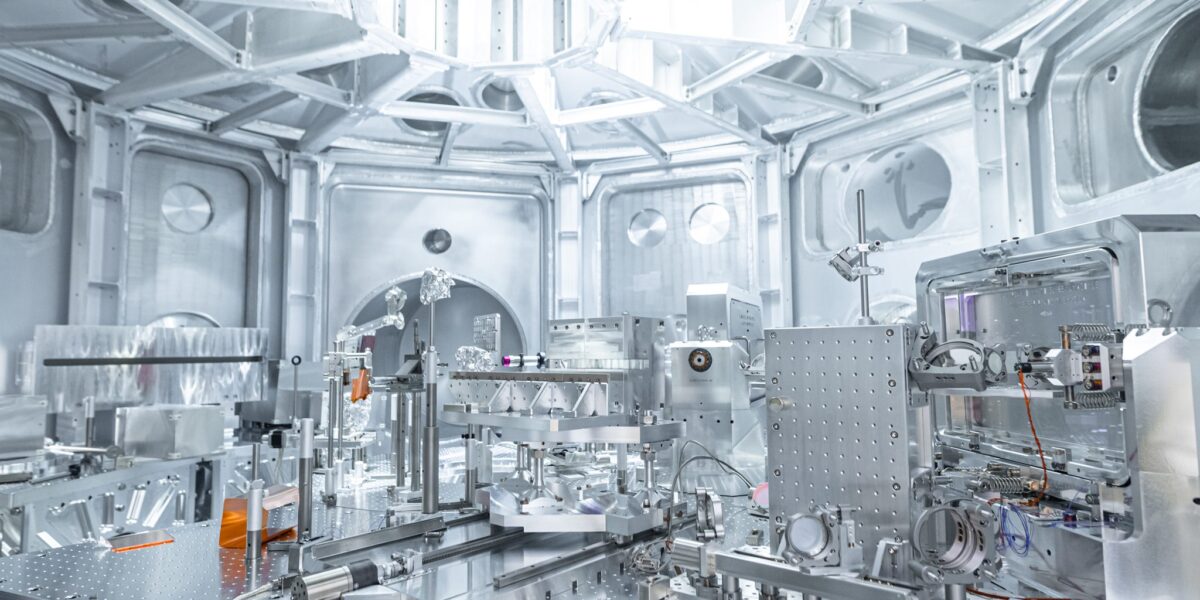 Experimentkammer der Laseranlage ELI