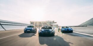 Porsche Taycan Cross Turismo, Rimac Nevera und Bugatti Chiron