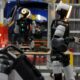 Humanoide Roboter in der Trainingsfabrik von Hyundai