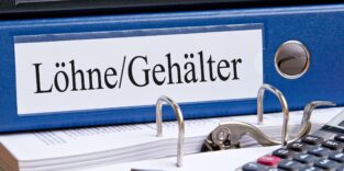 Ordner mit Beschriftung