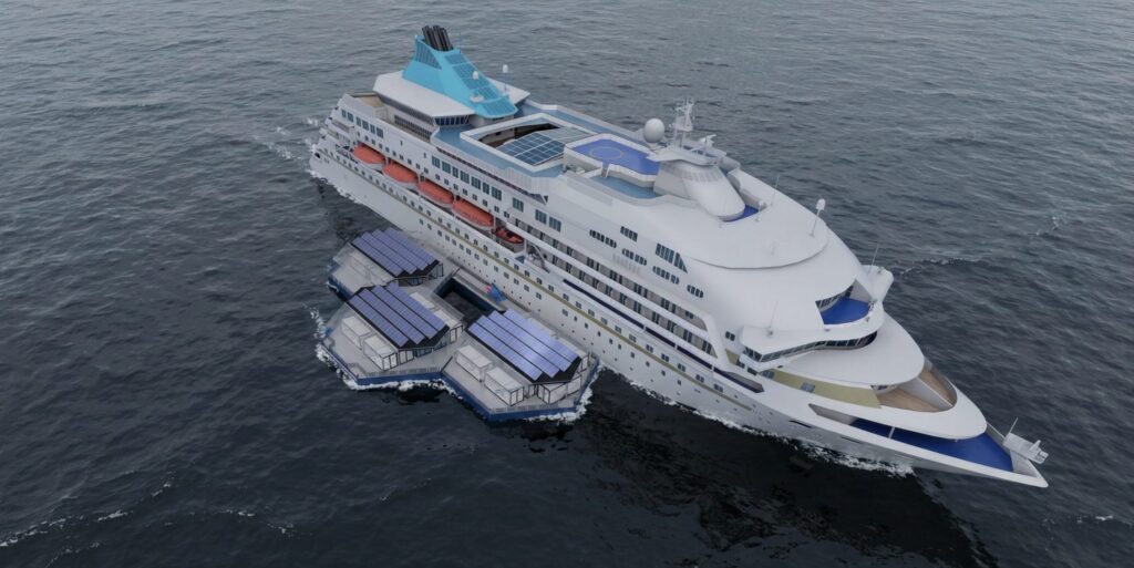 Rendering des hydrogen power hub
