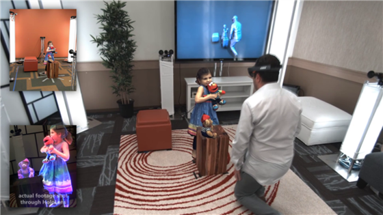 Holoportation: So stellt sich Microsoft den Video-Chat der Zukunft vor