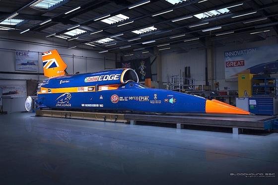 Überschallauto Bloodhound: von 0 auf 1609 km/h in 55 Sekunden