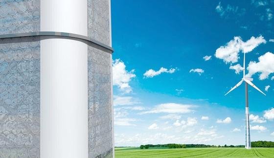 Leistungsfähigere Windkraftanlagen dank höherer Hybridtürme