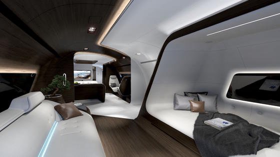 Diese Flugzeug-Suite haben Mercedes-Ingenieure gestaltet