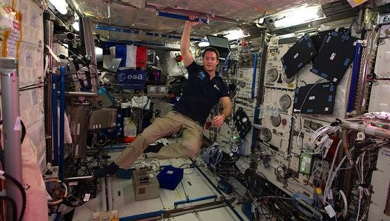 Wieviel kosmische Strahlung bekommen Astronauten ab?