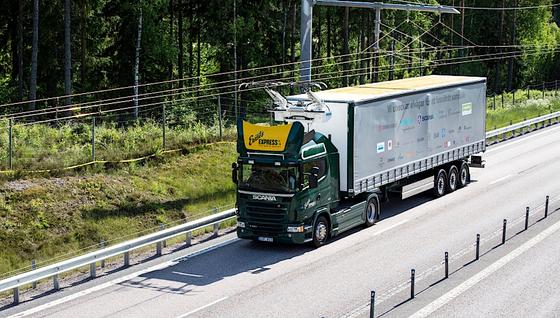 Zwei Autobahnen bekommen Oberleitungen für Hybrid-Lkw