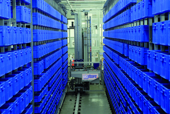 Dezentral gesteuerte Intralogistik unterstützt die Just-in-time-Produktion