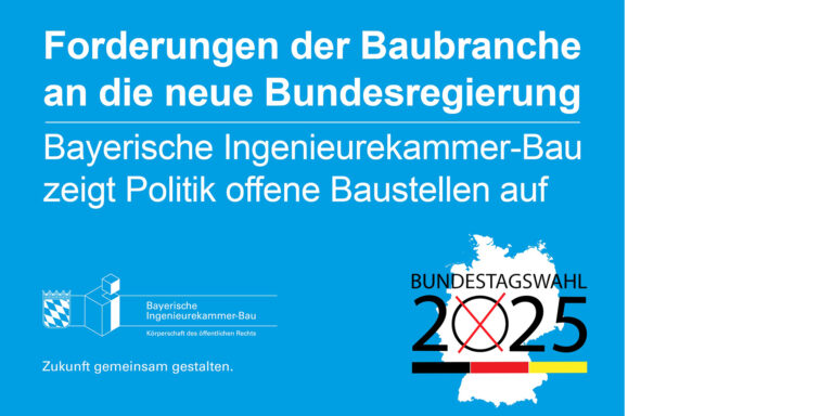 Forderungen an die neue Bundesregierung