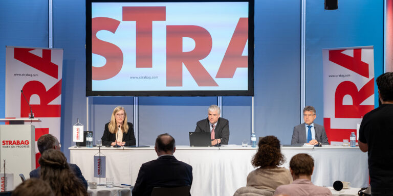 Strabag erzielt bisher bestes Ergebnis