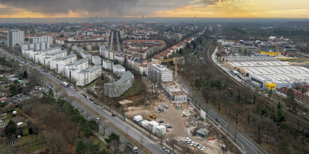 Maison Westend, ein Referenzprojekt der Heidelberg Materials AG