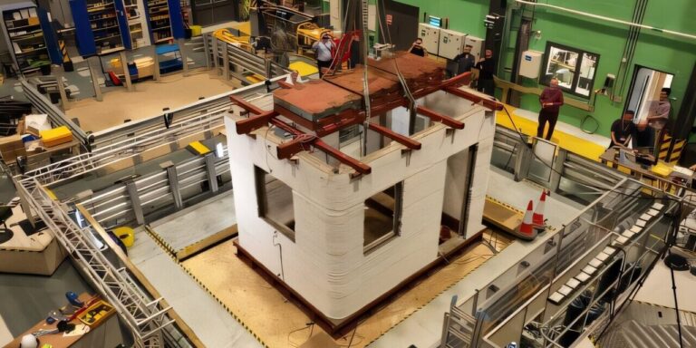 3D-gedrucktes Betonhaus im Erdbebentest – wie stabil ist es?