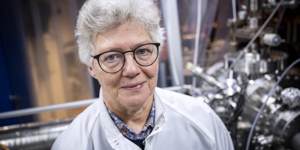 Nobelpreisträgerin Anne L'Huillier