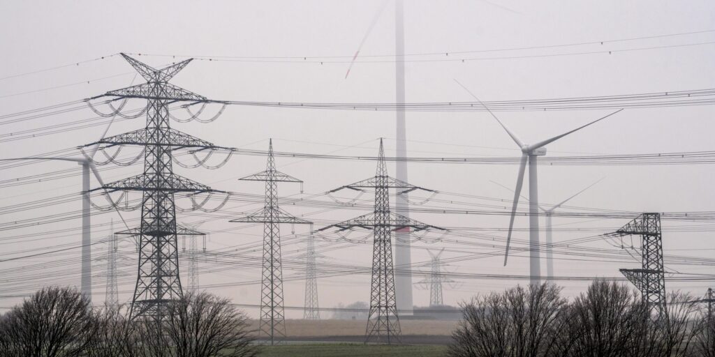 Windpark Nebel